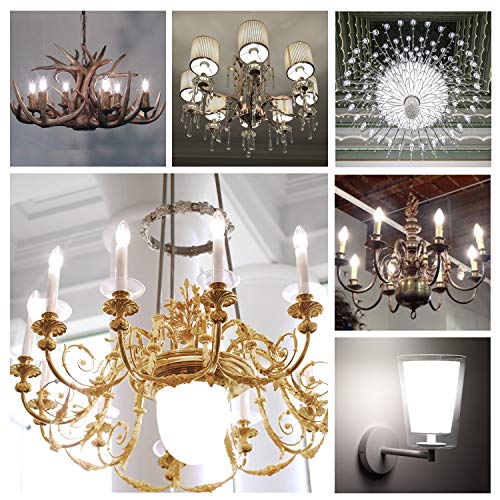 Candelabra Light Bulbs 60W Eq (12 Count)