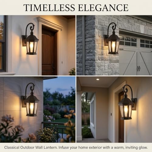 Brown Exterior Wall Sconces