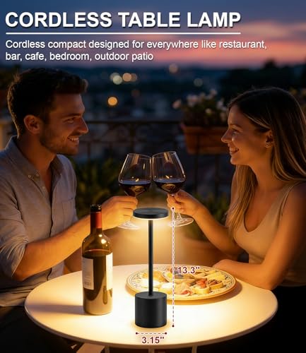 Cordless Table Lamp Set of 2