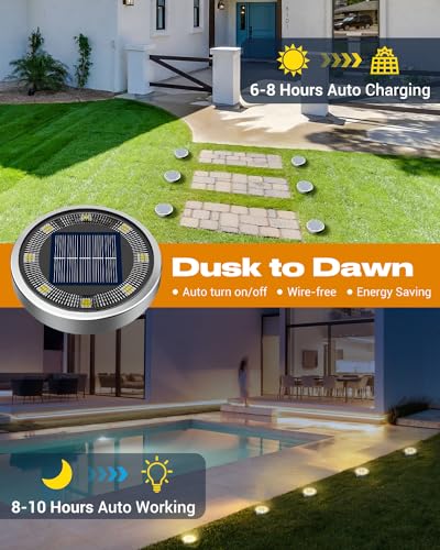 16 Pack Solar Lights Outdoor Waterproof (16 Count)