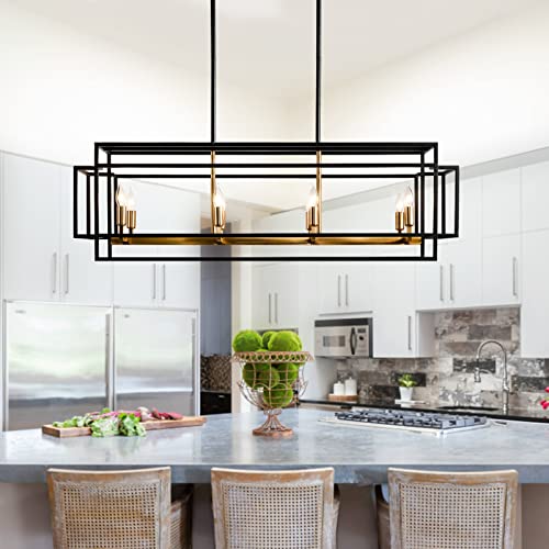 8 Light Kitchen Island Lighting
