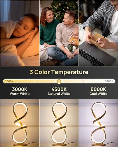 Gold Cool Table Lamps Set of 2 (2 Count)