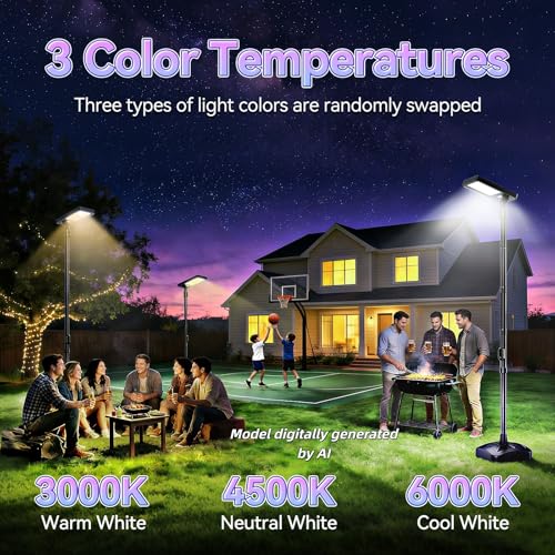 102" Solar Outdoor Street Lights with Speaker