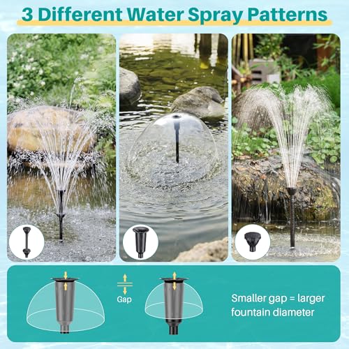 Pond Filter with Fountain Pump Kits
