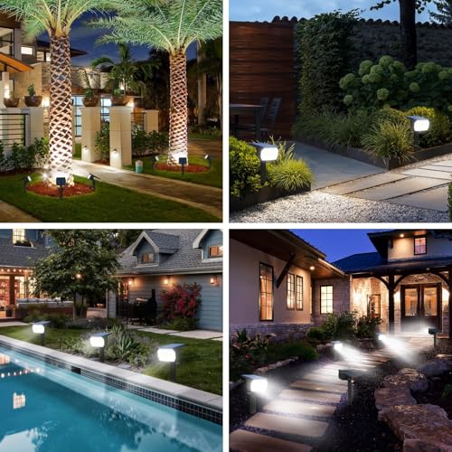 Solar Lights Outdoor Waterproof (6 Count)