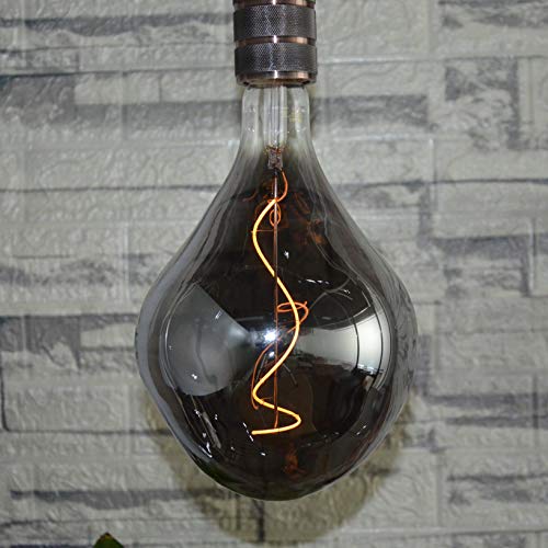 A165 Large LED Edison Light Bulbs Dimmable 5W 200lm E26 2200K 1PC