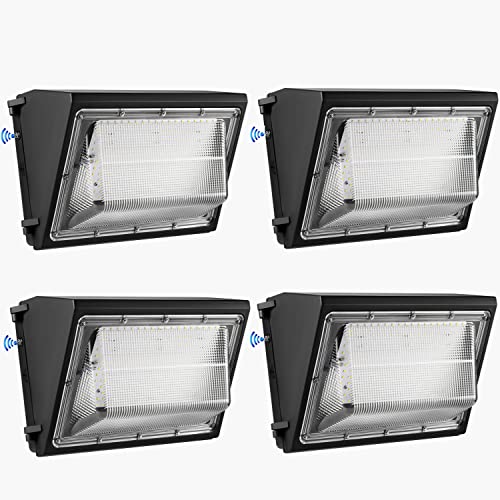 4PACK Dusk to Dawn 100W LED Wall Pack Light Fixture (4 Count)