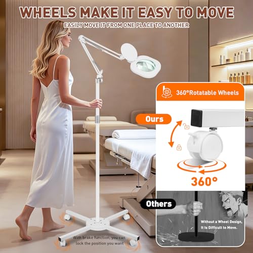 2200 Lumens 12X Esthetician Magnifying Lamp