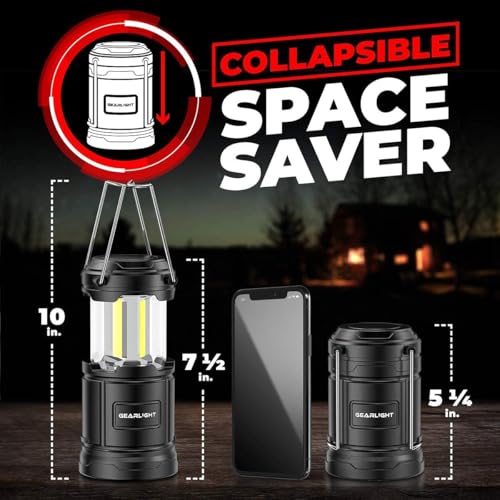 Rechargeable Camping Lantern (2 Count)