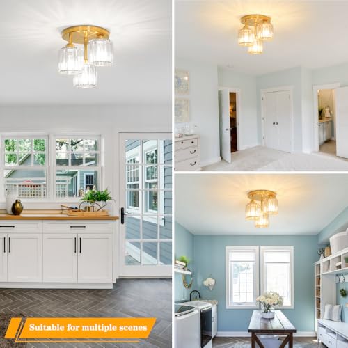 Modern Semi Flush Mount Ceiling Light