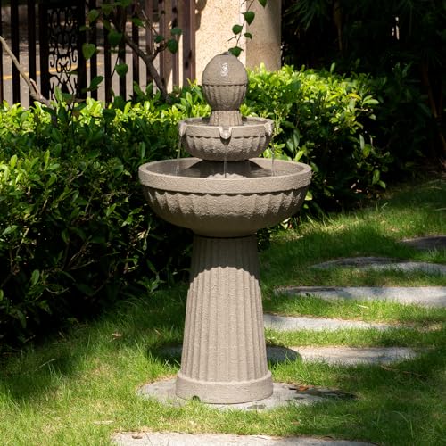 37.80” H Outdoor Water Fountain Made with Eco