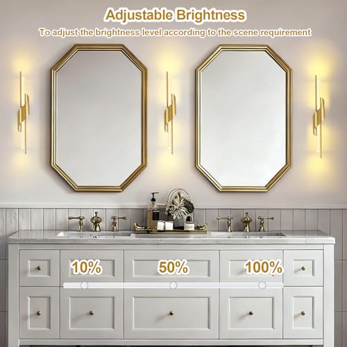 Battery Operated Wall Sconces Set of 2 (2 Count)