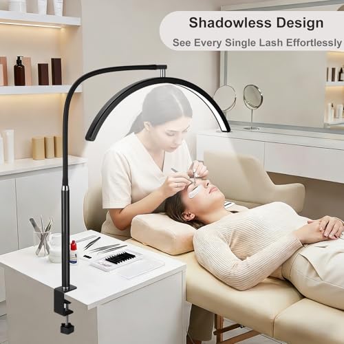 Half Moon Light for Nail Desk