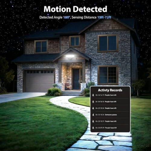120W Smart Flood Light Outdoor (Black)
