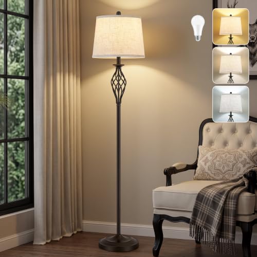 Floor Lamps for Living Room (Brown)