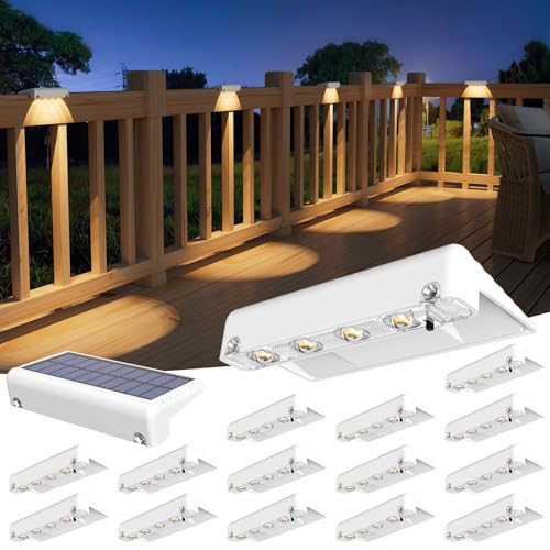 Solar Deck Lights 16 Pack (16 Count)