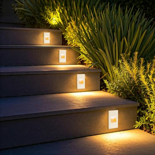 Outdoor Step Lights LED Indoor Stair Lights (4 Count)