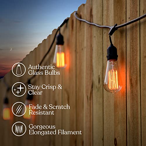 Ambience Pro Incandescent Outdoor String Lights (48 Foot)
