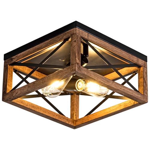 Flush Mount Ceiling Light Fixture for Kitchen Hallway