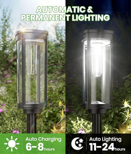 Bright Solar Lights Outdoor 6 Pack (6 Count)