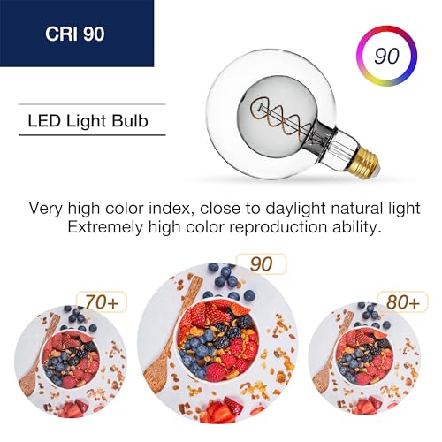 G125 Decorative Large Globe LED Bulb
