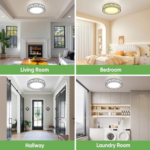 16 Inch Bird's Nest Flush Mount Ceiling Light