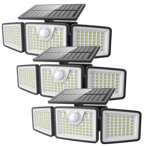 2500LM Solar Lights (3 Count)