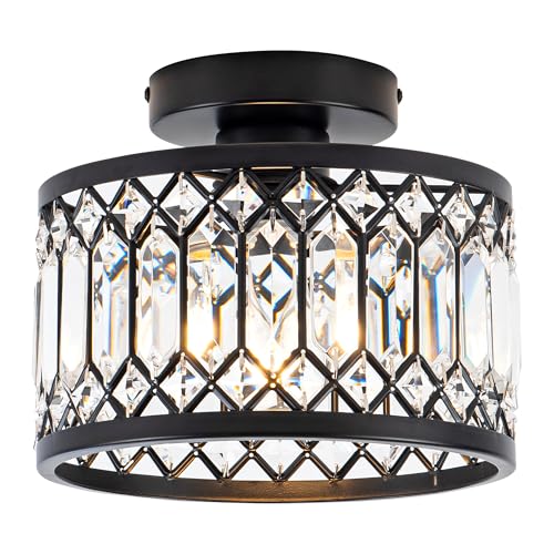 Crystal Ceiling Light Fixture