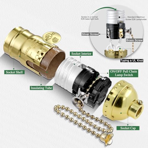 Pull Chain Light Socket Replacement