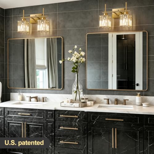 Modern Crystal Bathroom Vanity Light 2