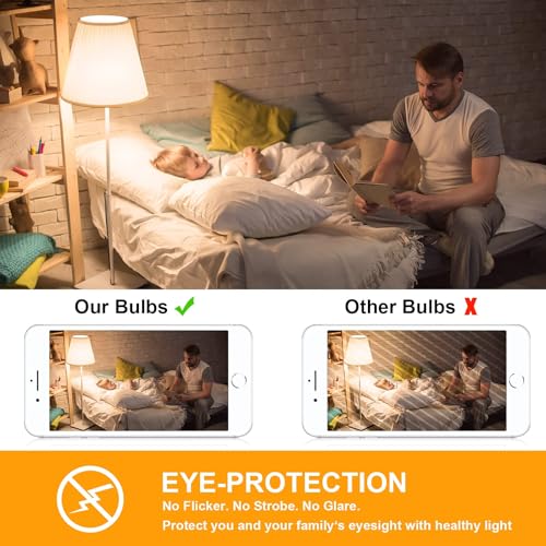24 Pack E26 LED Edsion Bulbs 60 Watt (24 Count)