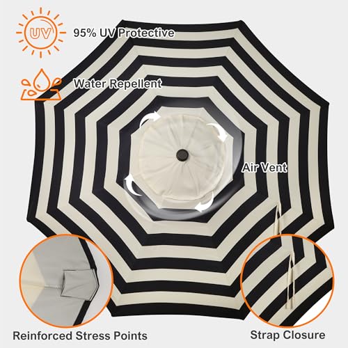 9ft Patio Umbrella Replacement Canopy