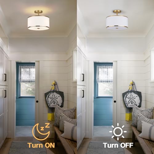 Luxury Semi Flush Mount Ceiling Light