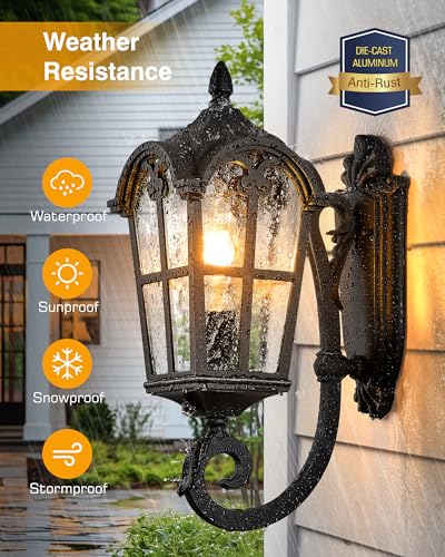 Black Dusk to Dawn Outdoor Lighting