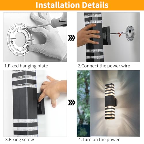18.3 in Outdoor Light Fixture (2 Count)