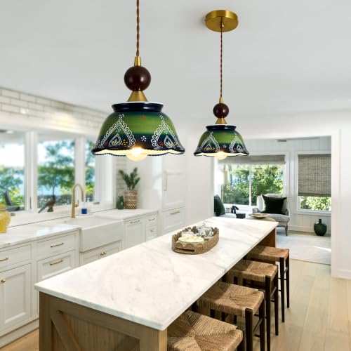 vintage ceramic pendant light 1