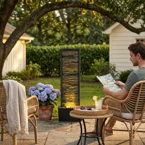 38 Inch Tall Indoor Water Fountain