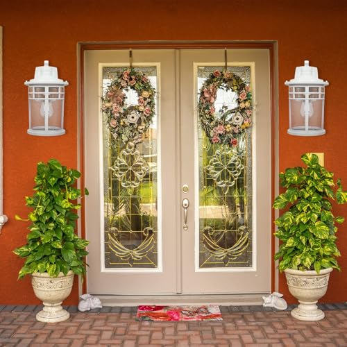 2 Pack Large Outdoor Porch Lights Wall Mount