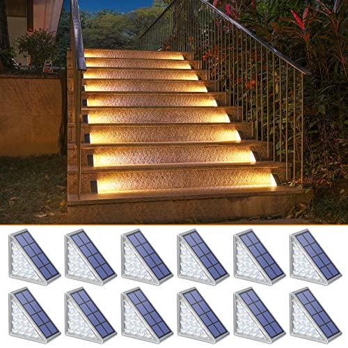 Solar Step Lights (12 Count)