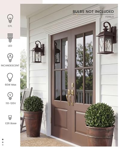 Dusk to Dawn Outdoor Wall Light Fixtures