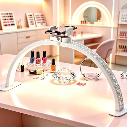 Half Moon Light for Nail Desk