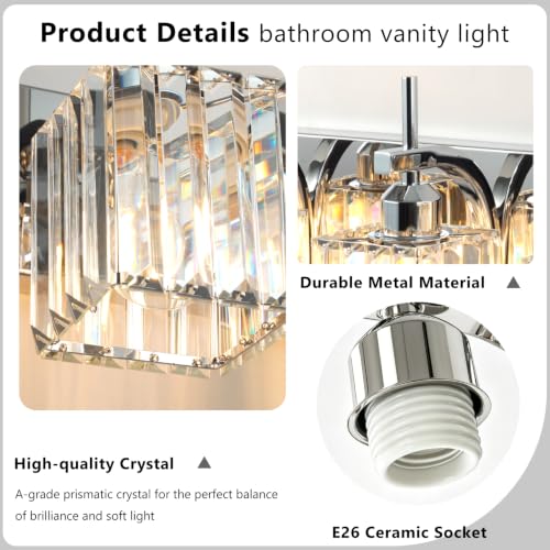 Chrome Vanity Light (Chrome / 2-Light)
