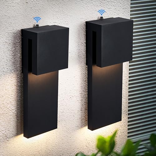 Dusk to Dawn Outdoor Wall Lights 2 Packs (2 Count)