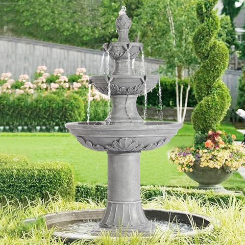 48.4" H Italian Outdoor Water Fountains
