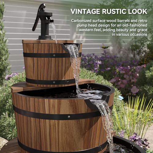 3 Tier Outdoor Water Fountain