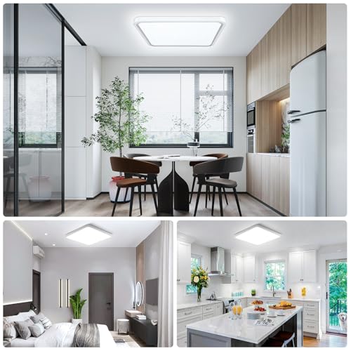 15.7Inch 32W Square LED Ceiling Light Fixtures Flush Mount