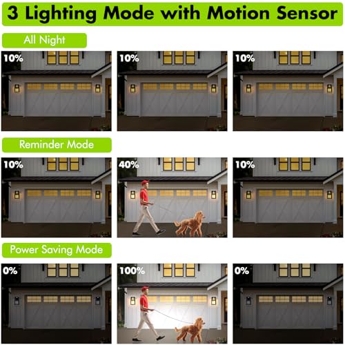 Solar Wall Light Outdoor Waterproof (2 Count)