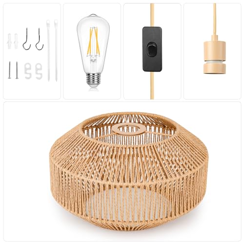 Boho Plug in Pendant Light