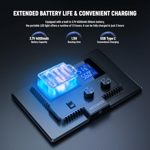 Basics 9" LED Video Light Panel