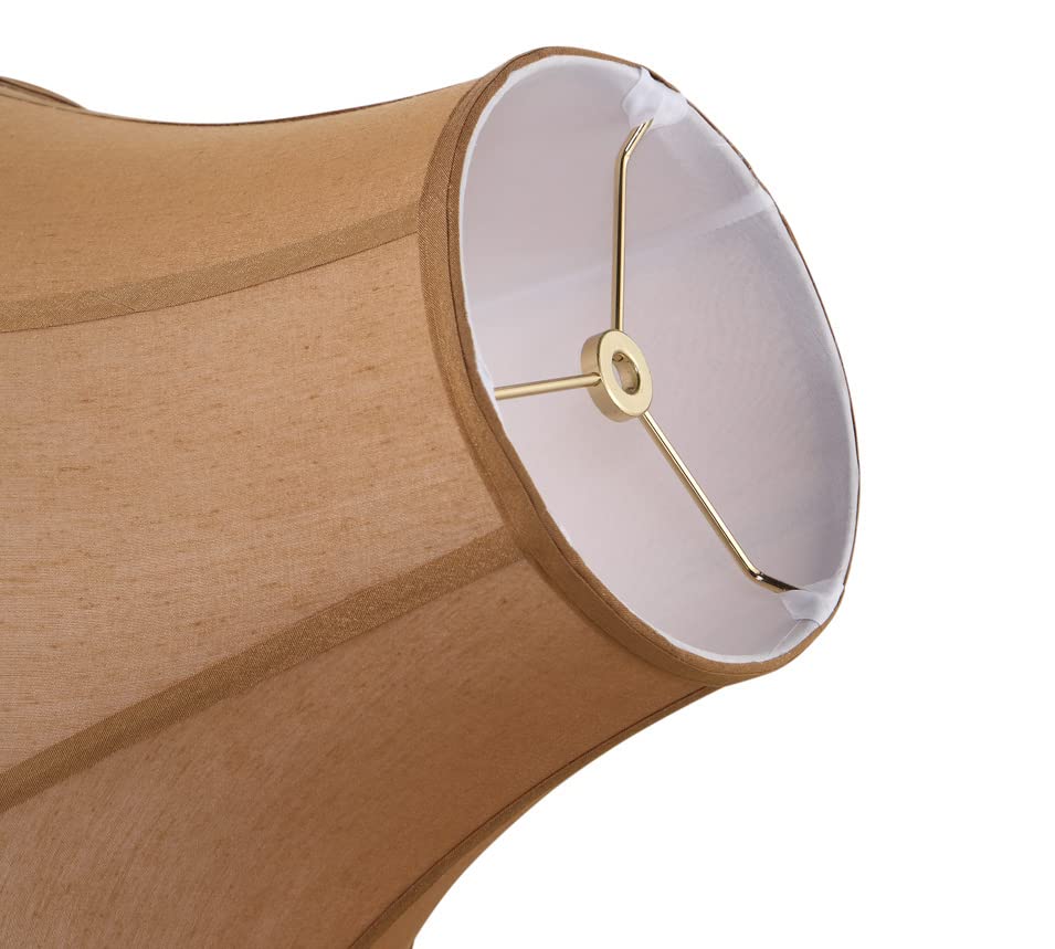 30232 Transitional Bell Shaped Spider Construction Lamp Shade
